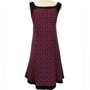 ❤️Sleeveless Geometric A Line Print Day to Night Dress